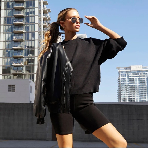 Vici Campfire knit sweater,  black - Picture 2 of 6